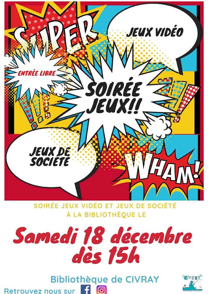 Soirée Jeux - Civray 2021